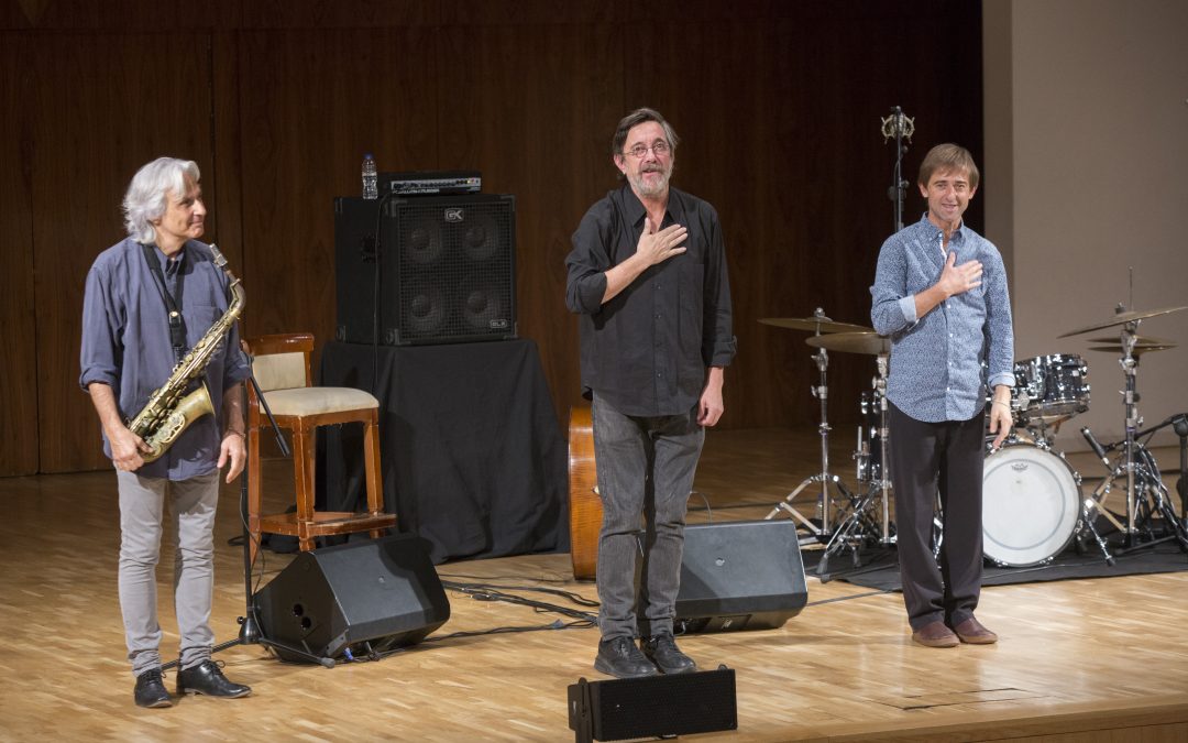 Jazz en el Auditorio: Perico Sambeat, Javier Colina, Marc Miralta; CMS Trío
